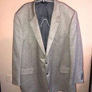 Jos. A. Bank Grey Herringbone Sportcoat - 52 L